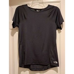 NWT The North Face Womens Size Medium Onthego Tee-RTO Asphalt Grey Quick Dry